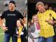 Brady Plays For The Buddies While Fieri Grills